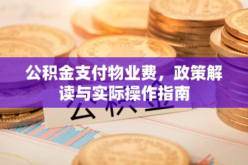 城中公积金支付物业费，政策解读与实际操作指南