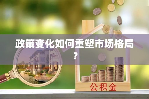 城中政策变化如何重塑市场格局？