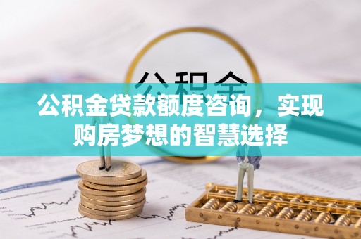城中公积金贷款额度咨询，实现购房梦想的智慧选择