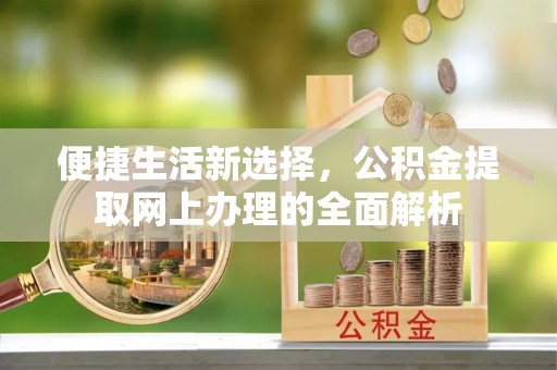 城中便捷生活新选择，公积金提取网上办理的全面解析