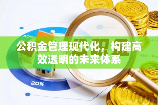 城中公积金管理现代化，构建高效透明的未来体系