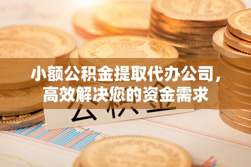 城中小额公积金提取代办公司，高效解决您的资金需求