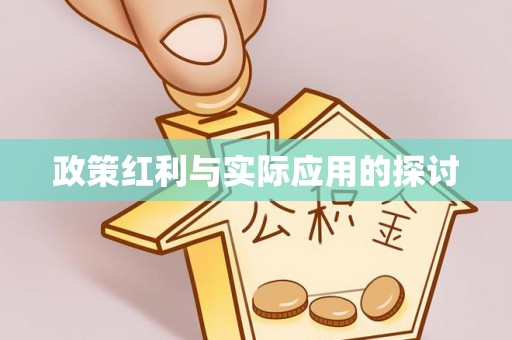 城中政策红利与实际应用的探讨