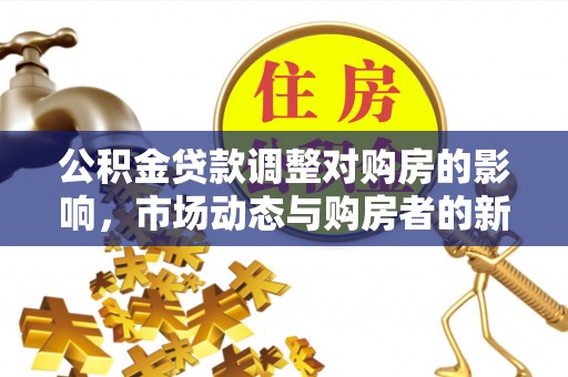 城中公积金贷款调整对购房的影响，市场动态与购房者的新选择