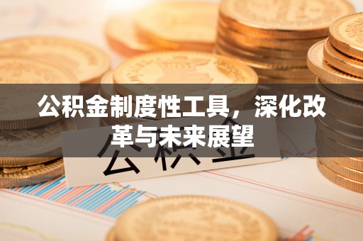 城中公积金制度性工具，深化改革与未来展望
