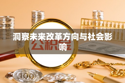 城中洞察未来改革方向与社会影响