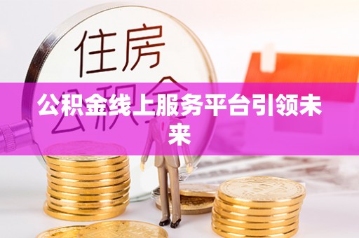 城中公积金线上服务平台引领未来