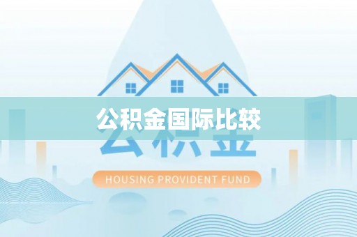 城中公积金国际比较