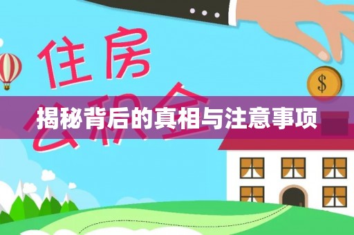 城中揭秘背后的真相与注意事项