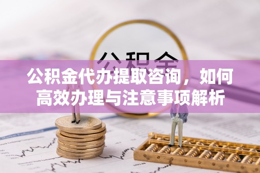 城中公积金代办提取咨询，如何高效办理与注意事项解析