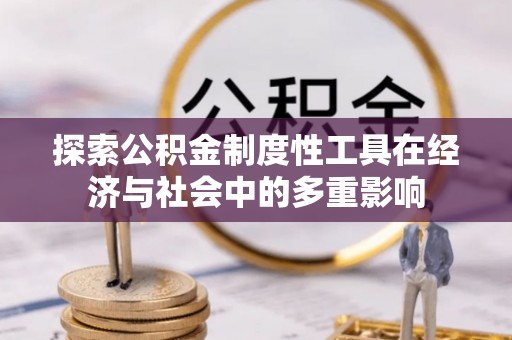 城中探索公积金制度性工具在经济与社会中的多重影响
