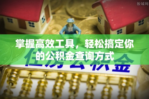 城中掌握高效工具，轻松搞定你的公积金查询方式